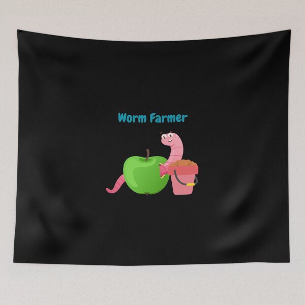 Item preview, Worm Farmer Composting designed and sold by ridnaledesigner.