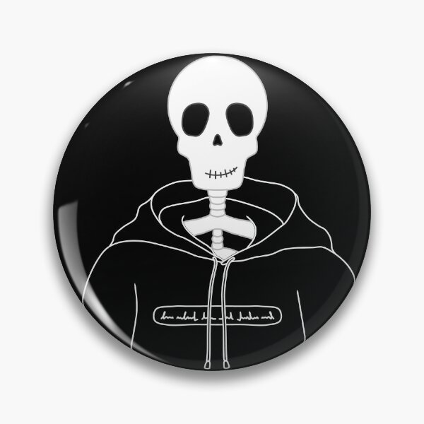 Item preview, Preppy skeleton wear black hoodie T4 designed and sold by thigacreative.