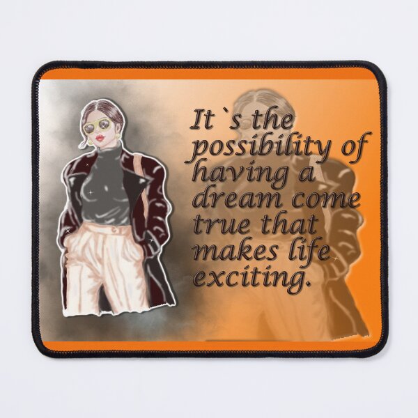 Item preview, Having a dream- motivation quote designed and sold by VValentina88.