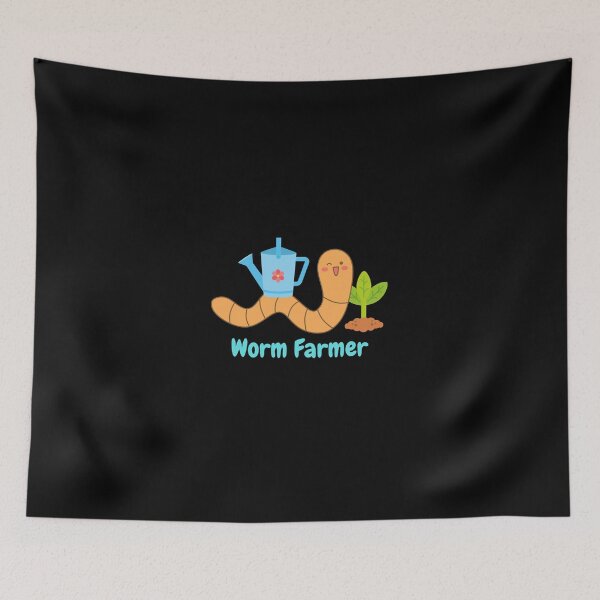 Item preview, Worm Farmer Composting designed and sold by ridnaledesigner.