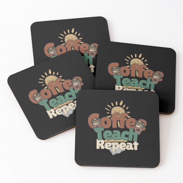 Item preview, Coffee Teach Repeat designed and sold by Samadi style.