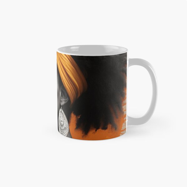 Item preview, Monochrome Radiance | Tribal Beauty in Orange designed and sold by Rothnaric.