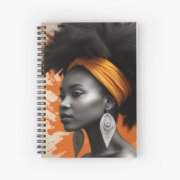 Item preview, Monochrome Radiance | Tribal Beauty in Orange designed and sold by Rothnaric.