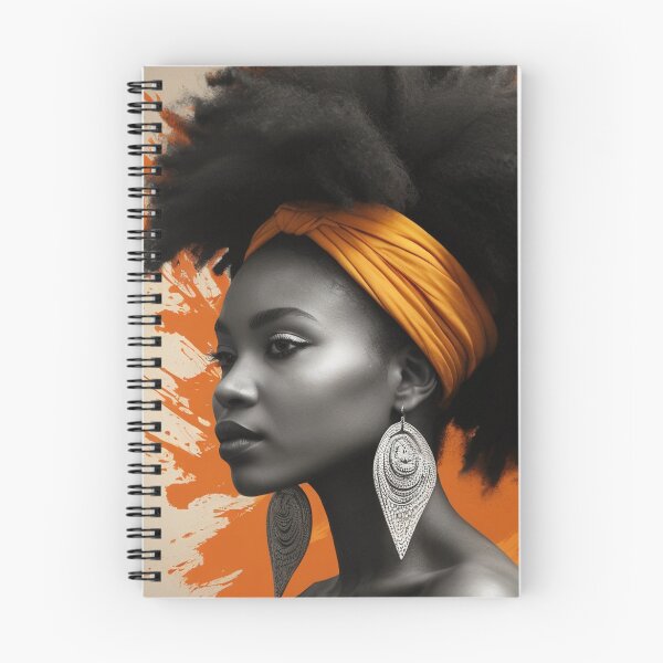 Item preview, Monochrome Radiance | Tribal Beauty in Orange designed and sold by Rothnaric.