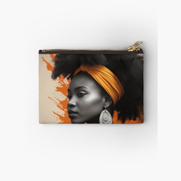 Item preview, Monochrome Radiance | Tribal Beauty in Orange designed and sold by Rothnaric.