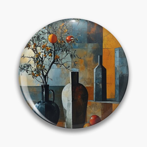 Item preview, Harmonic Stillness: Cubist Nature designed and sold by APARTAI EU.