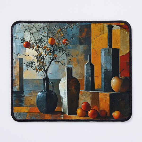 Item preview, Harmonic Stillness: Cubist Nature designed and sold by APARTAI EU.