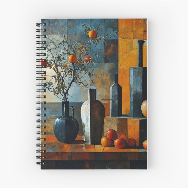 Item preview, Harmonic Stillness: Cubist Nature designed and sold by APARTAI EU.