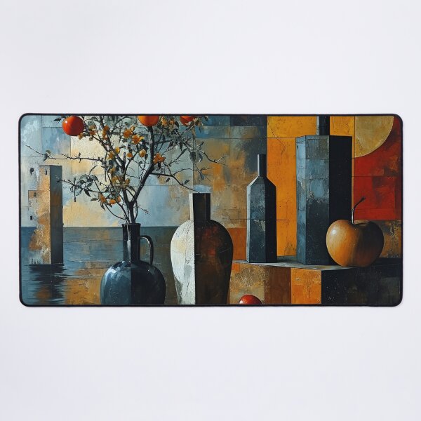 Item preview, Harmonic Stillness: Cubist Nature designed and sold by APARTAI EU.