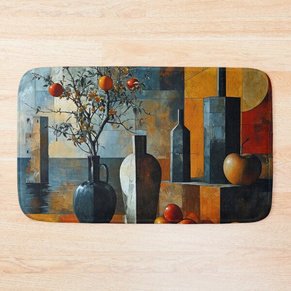 Item preview, Harmonic Stillness: Cubist Nature designed and sold by APARTAI EU.