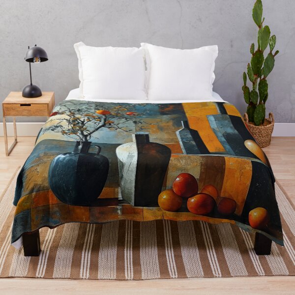 Item preview, Harmonic Stillness: Cubist Nature designed and sold by APARTAI EU.