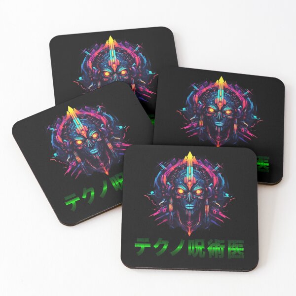 Item preview, Techno Shaman Cult, Cyberpunk Spirituality, Kanji designed and sold by Burn-Ego.