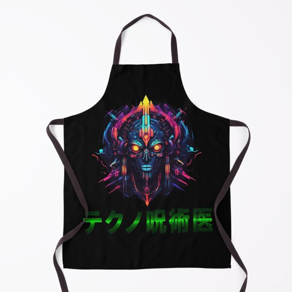 Item preview, Techno Shaman Cult, Cyberpunk Spirituality, Kanji designed and sold by Burn-Ego.