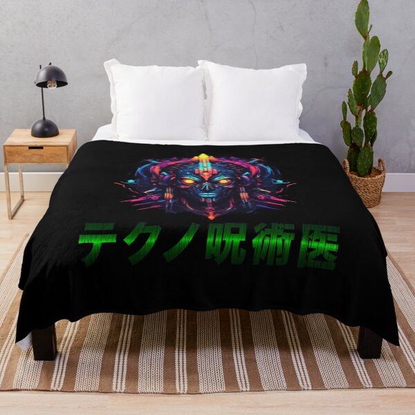 Item preview, Techno Shaman Cult, Cyberpunk Spirituality, Kanji designed and sold by Burn-Ego.