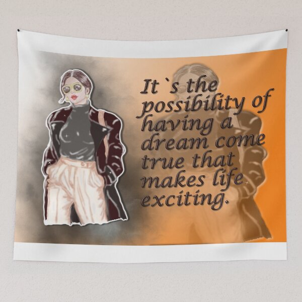 Item preview, Having a dream- motivation quote designed and sold by VValentina88.