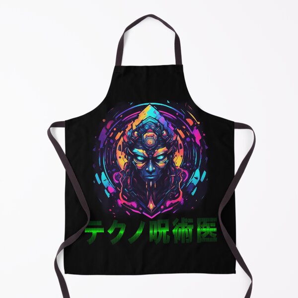 Item preview, Techno Shaman, Cyberpunk Witchdoctor, Kanji designed and sold by Burn-Ego.