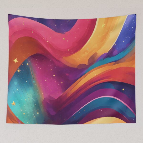 Item preview, Abstract geometric, Watercolor Space  designed and sold by asbno19.