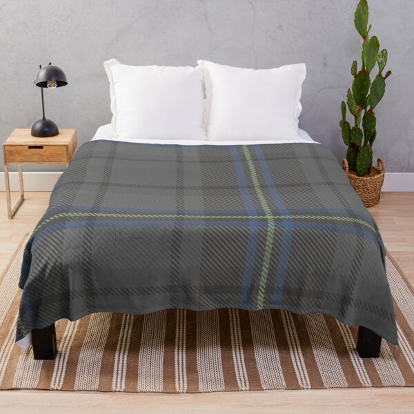 Item preview, Gray plaid for home designed and sold by Mini-Anni.