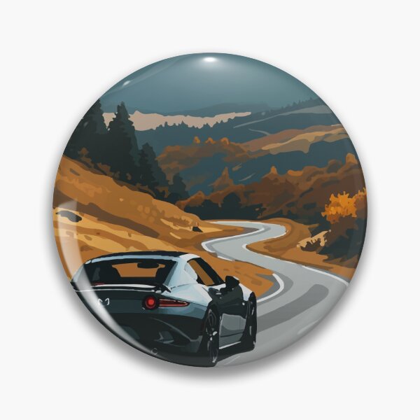 Item preview, Mazda Mx5 Miata RF on the mountain designed and sold by NiceGoodBetter.