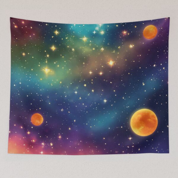 Item preview, Abstract geometric, Watercolor Space  designed and sold by asbno19.