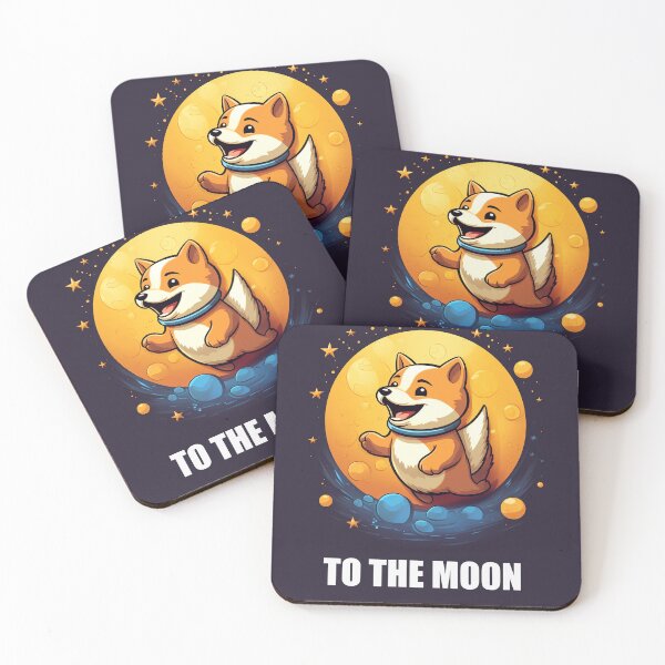 Item preview, Dogecoin To The Moon designed and sold by storyofdavid.