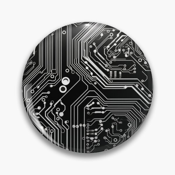 Item preview, Microchip Monochrome Design  designed and sold by GrinGalore.