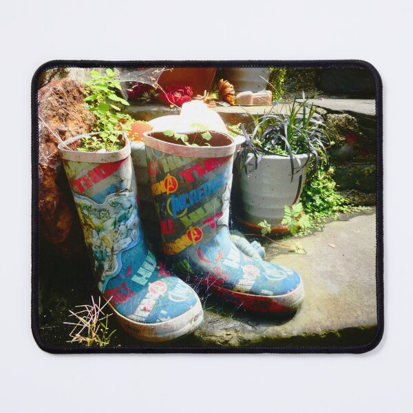 Item preview, Clovelly Wellie. Old boots as outside decor in the quintessential English seaside resort. designed and sold by JonDelorme.