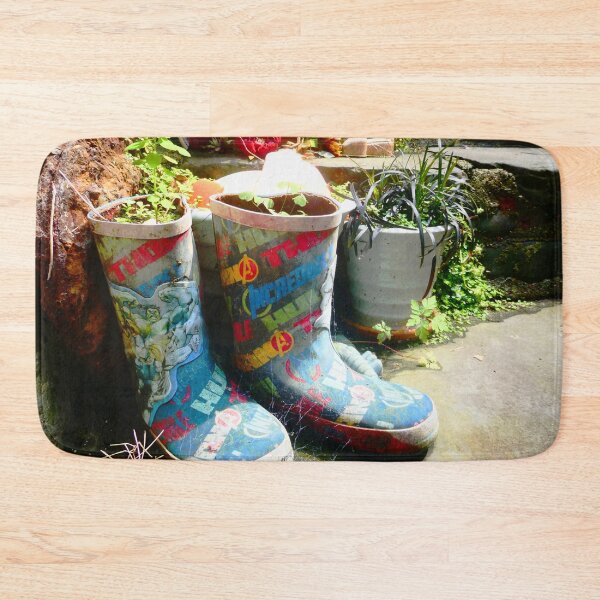 Item preview, Clovelly Wellie. Old boots as outside decor in the quintessential English seaside resort. designed and sold by JonDelorme.