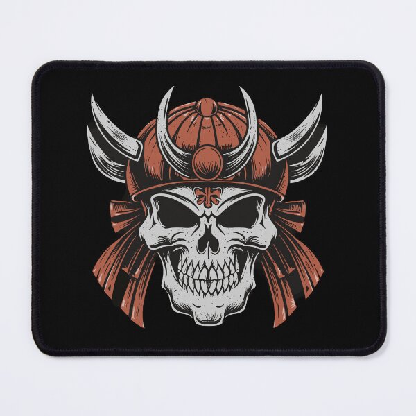 Item preview, samurai skull designed and sold by nour ⭐⭐⭐⭐ ⭐.