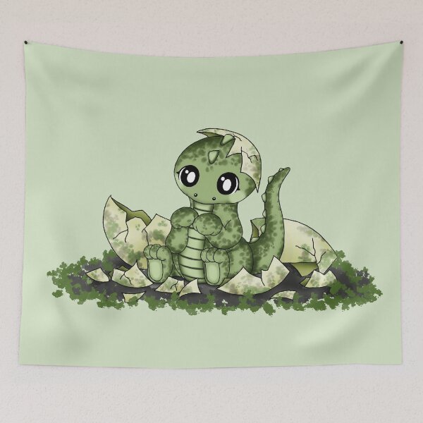 Item preview, cute dinosaur baby with egg designed and sold by Pezi-Creation.