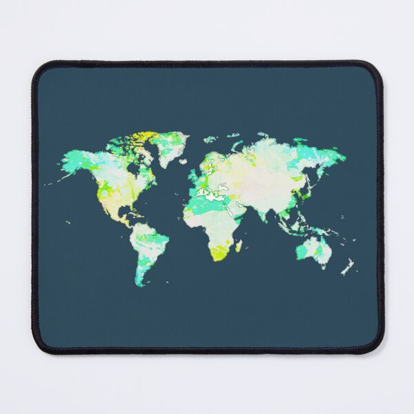 Item preview, Soft light map of the world designed and sold by AlbertoRuiZ.
