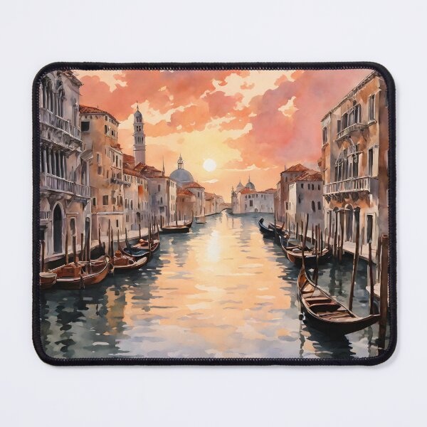 Item preview, Venice's Enchanting Waterways at Sunset: City of Canals designed and sold by LSVart.