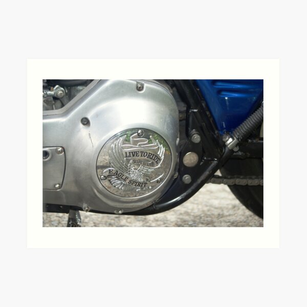 Live to Ride Art Print