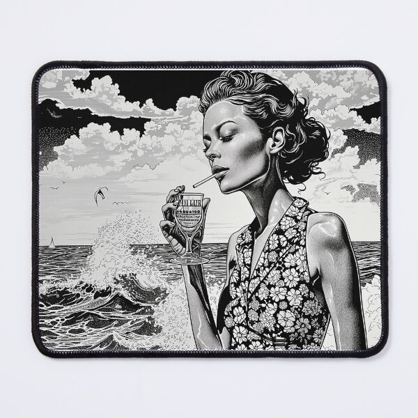 Item preview, Era Reflection: Elegance and Surf designed and sold by RevivalPopShop.