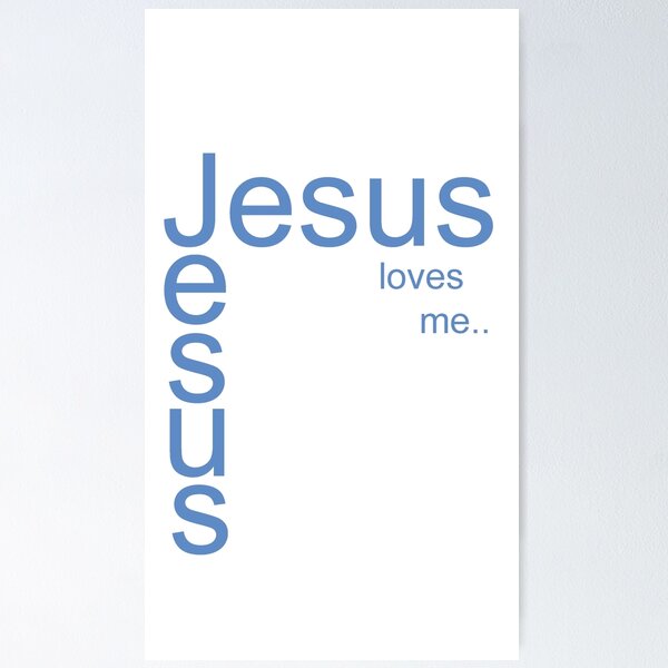 Item preview, Jesus loves me designed and sold by Shalomjoy.
