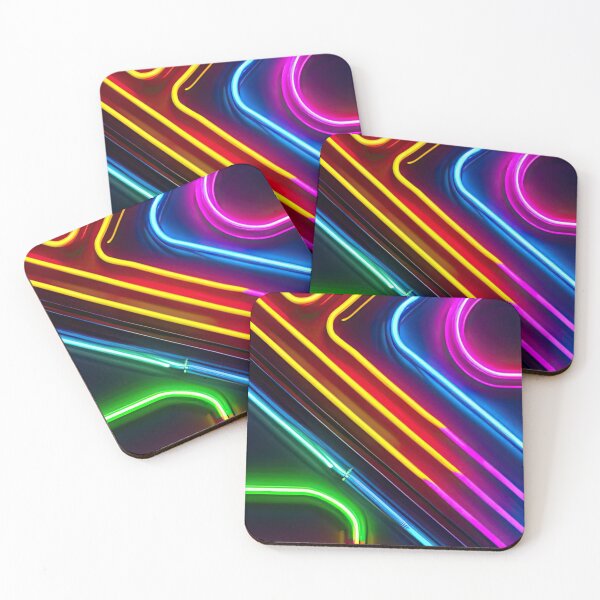 Item preview, Neon Pattern Design designed and sold by joyfulcow.