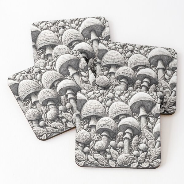 Item preview, Mushroom Crochet Pattern designed and sold by irek07.