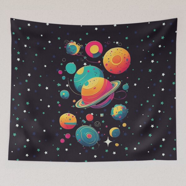 Item preview, Abstract geometric, Watercolor Space  designed and sold by asbno19.