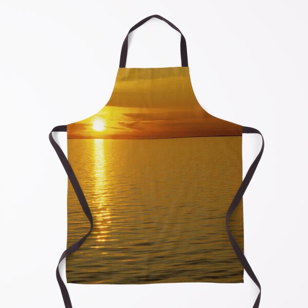 Item preview, Sunset over Sweden, calming seascape over Baltic Islands designed and sold by JonDelorme.