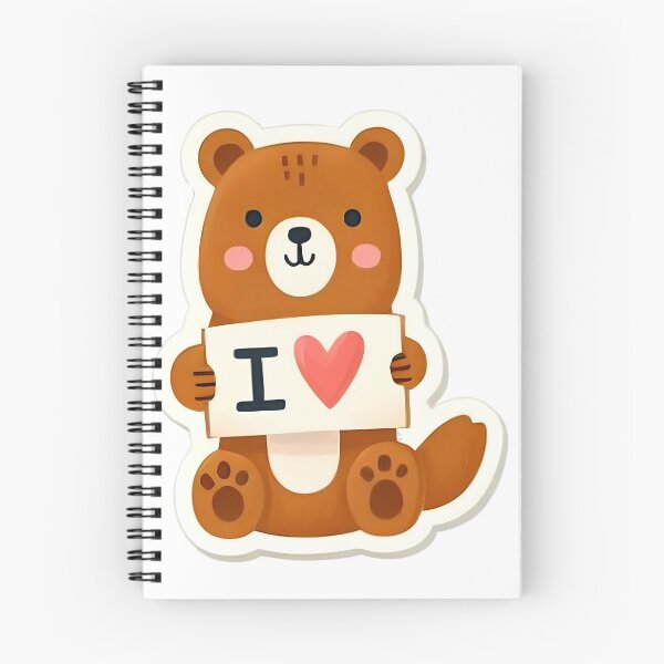 Item preview, i love bear Sticker designed and sold by hamza243.