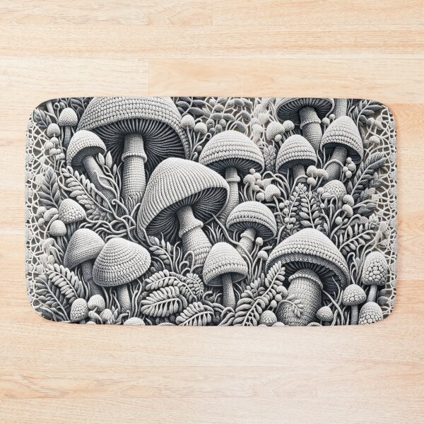 Item preview, Mushroom Crochet Pattern 3D designed and sold by irek07.