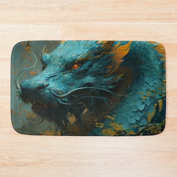 Item preview, Guardian of the Enchanted Forest: Azure Dragon designed and sold by APARTAI EU.