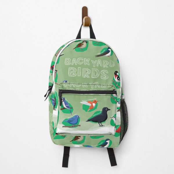 Item preview, North American backyard birds with names designed and sold by SUPERHERON.