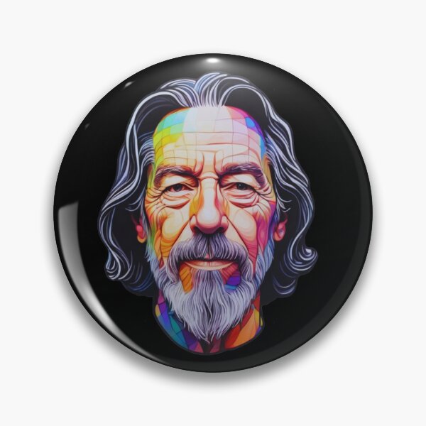Item preview, Psychedelic Alan Watts designed and sold by purerizzo.