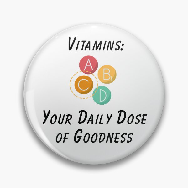 Item preview, Vitamins: Your Daily Dose of Goodness designed and sold by SHK-Designs.