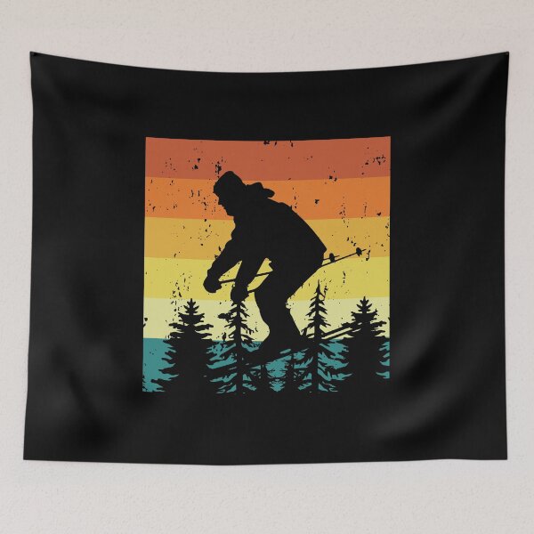 Item preview, Ski Retro vintage   designed and sold by Smix Pixels.