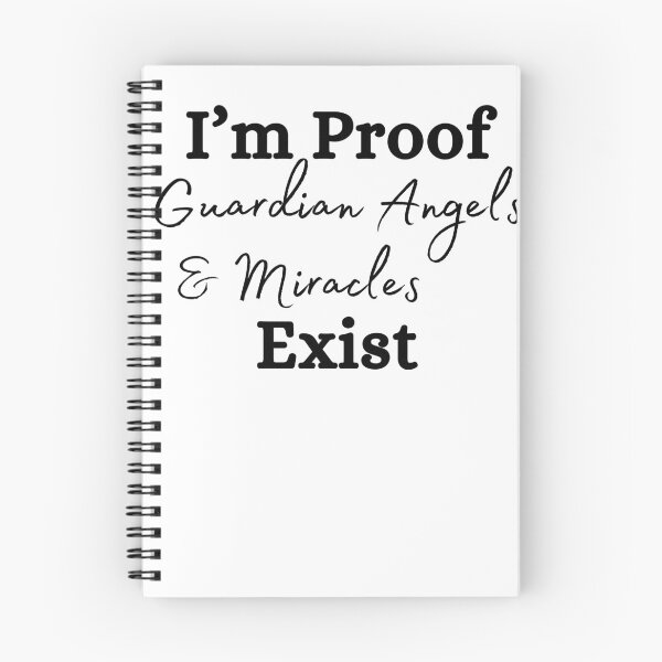 Item preview, Guardian Angels and Miracles Exist I'm Proof designed and sold by gillys.