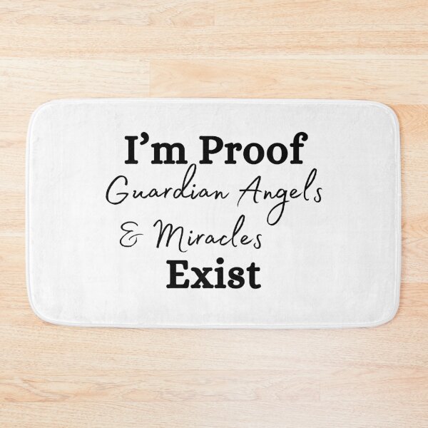 Item preview, Guardian Angels and Miracles Exist I'm Proof designed and sold by gillys.