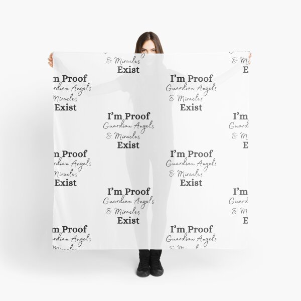 Aperçu de l'œuvre Les anges gardiens et les miracles existent, j'en suis la preuve créée et vendue par gillys.