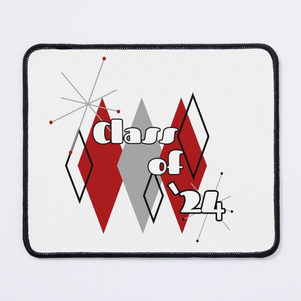 Item preview, 50's Theme Class of '24 Maroon  designed and sold by TxTaurus110.